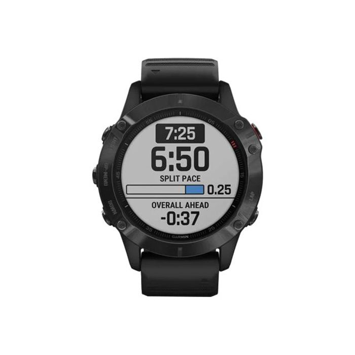 753759232726-Garmin fenix 6 Pro - montre connectée - noir - 32 Go-Avant-2