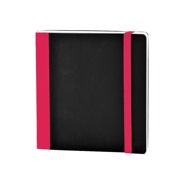 3371010366095-Quo Vadis Soft & Color - Carnet de notes 16 x 16 cm - uni - rose-Angle droit-0