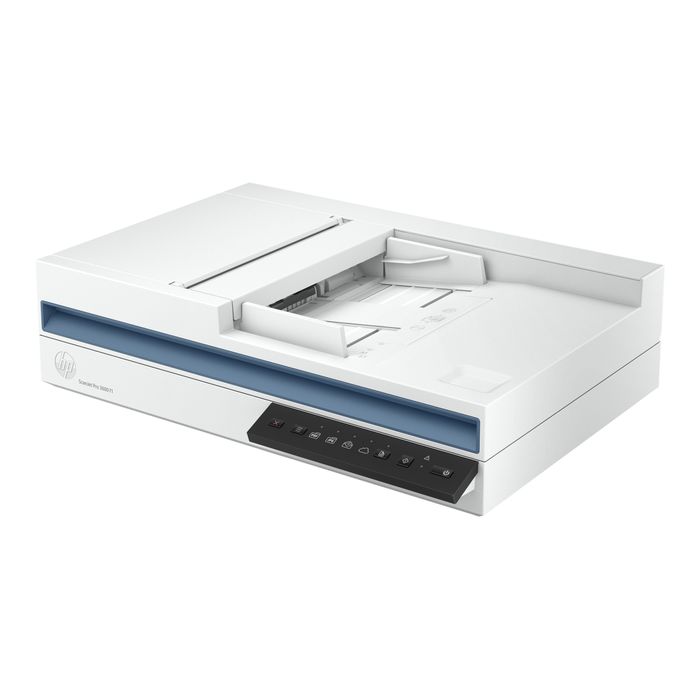 0195697674020-HP Scanjet Pro 3600 f1 - scanner de documents - 600 dpi x 600 dpi A4 - USB 3.0-Angle droit-1