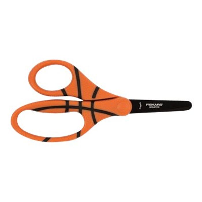 6424002006701-Fiskars Kids - Ciseaux basketball - 13 cm-Avant-0