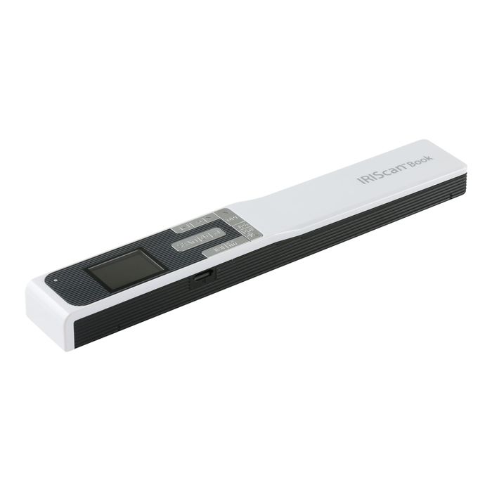 5420079900103-IRIScan Book 5 - scanner de documents A4 - portable - 1200 ppp x 1200 ppp - blanc - 30ppm-Angle gauche-1