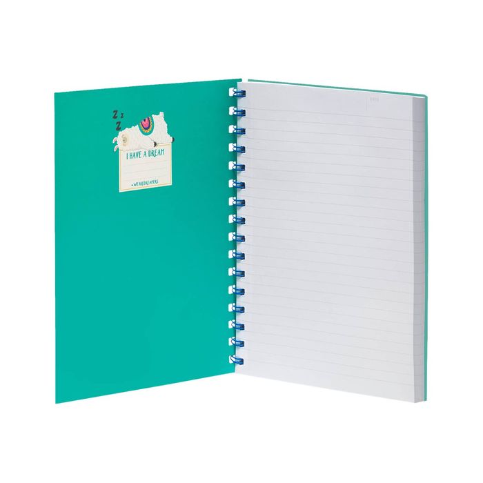 8054320565550-Legami - Carnet de notes ligné - 15,5 x 21 cm - no problama-Avant-2