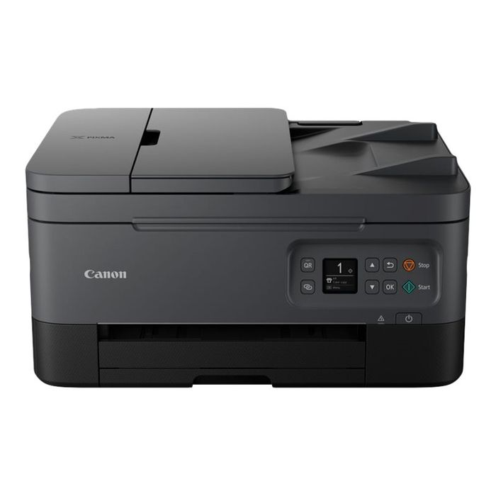 4549292192513-Canon PIXMA TS7450i - imprimante multifonction jet d'encre couleur A4 - USB, Wi-Fi(n) - noir-Avant-0