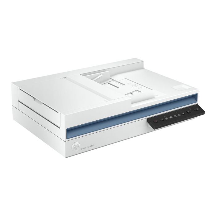 0195697674020-HP Scanjet Pro 3600 f1 - scanner de documents - 600 dpi x 600 dpi A4 - USB 3.0-Angle gauche-5