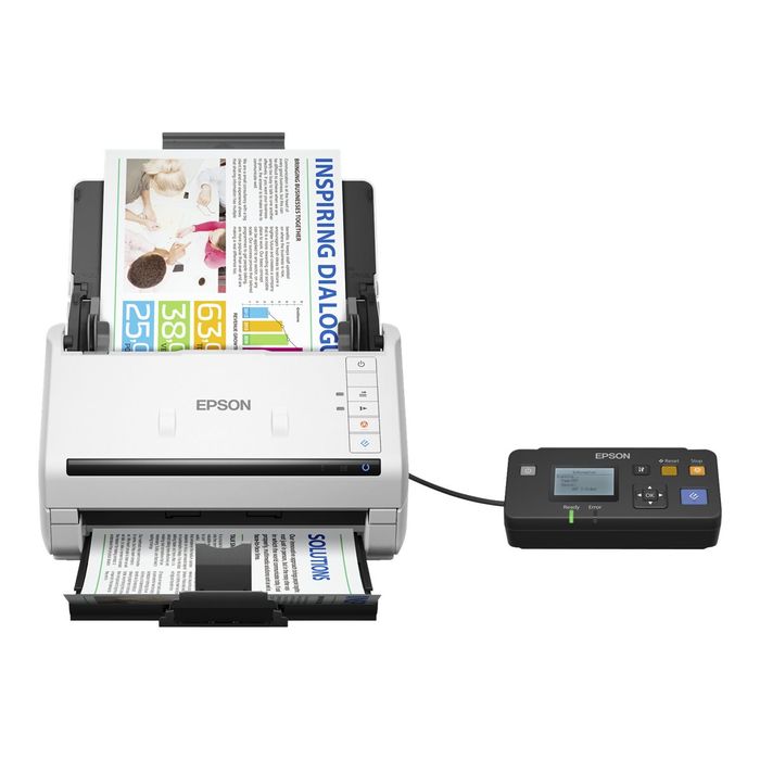 8715946685908-Epson WorkForce DS-530II - Scanner de documents A4 -600 dpi x 600 dpi - USB 3.0-Avant-2