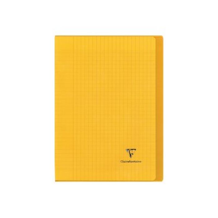 3037929814019-Clairefontaine Koverbook - Cahier polypro 24 x 32 cm - 96 pages - grands carreaux (Seyes) - disponible dans-Avant-1