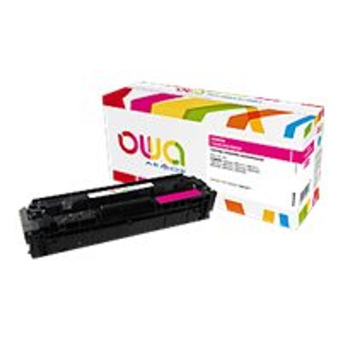 3112539740856-Cartouche laser compatible Canon 045H - magenta - Owa K18165OW-Avant-0