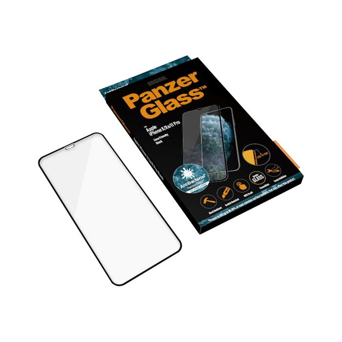 5711724026645-PanzerGlass Case Friendly - Protection d'écran - verre trempé - verre trempé pour iPhone-Angle gauche-2