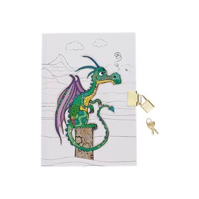 3700572763712-Kiub Kook Enfant - Journal intime - A5 - 160 pages - dragon-Avant-0