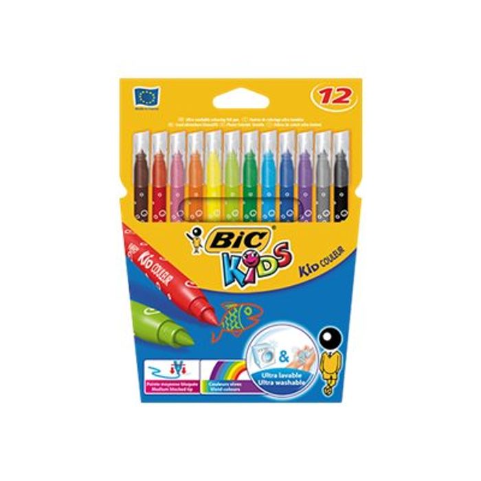 3270220002727-BIC Kids Couleur - 12 Feutres-Avant-0