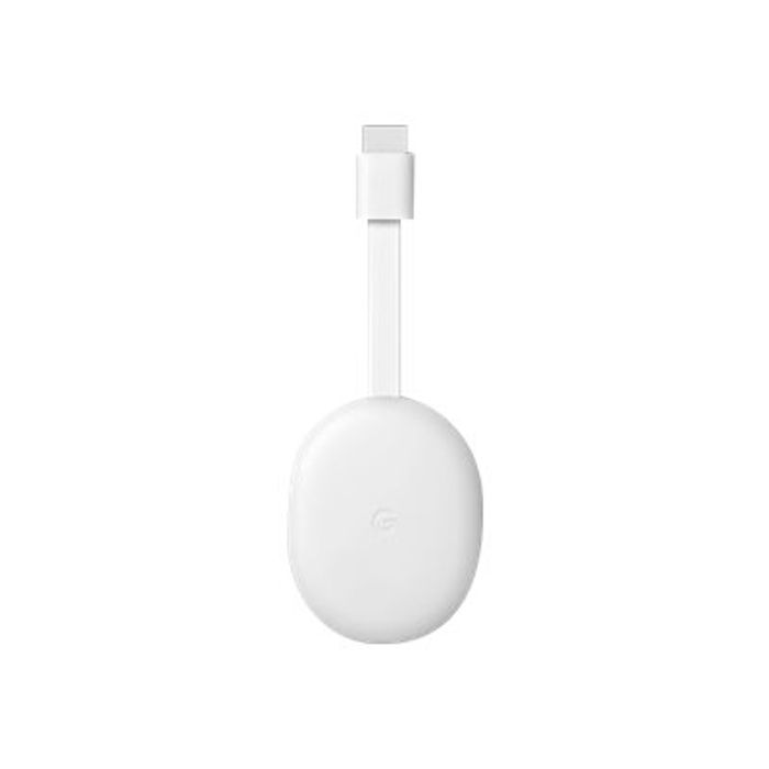 0193575007373-Google Chromecast with Google TV - lecteur AV - blanc-Avant-1