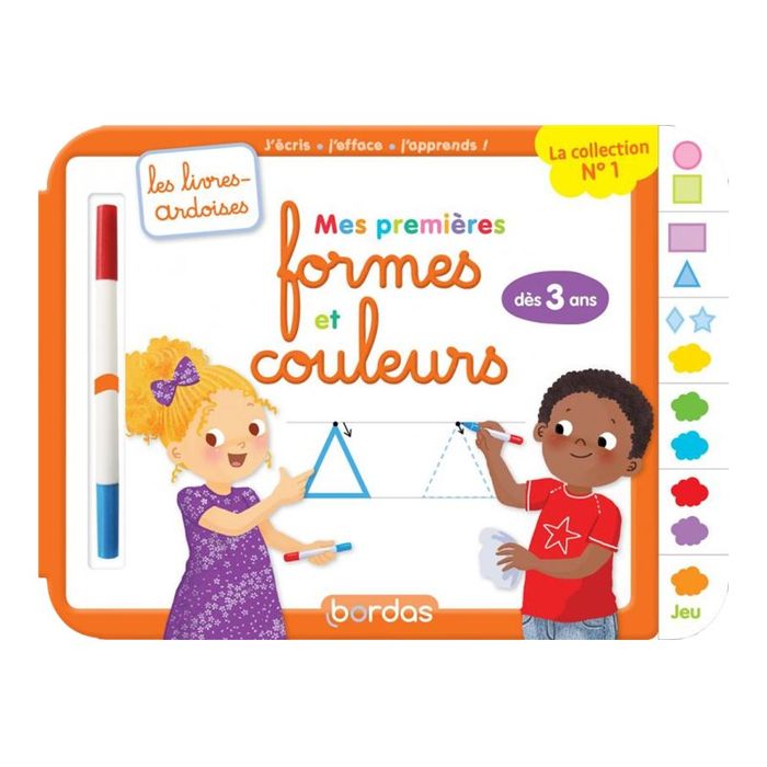 9782047401231-Mes premiers livres à colorier - Formes et couleurs -Avant-0