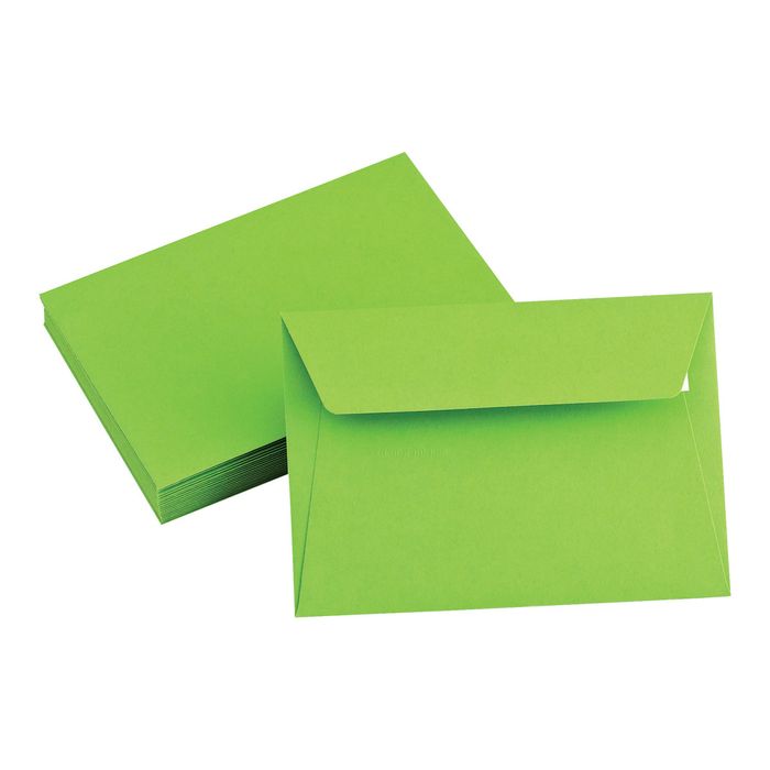 3329680554601-Pollen - 20 Enveloppes - 114 x 162 mm - 120 g/m² - menthe-Multi-angle-1