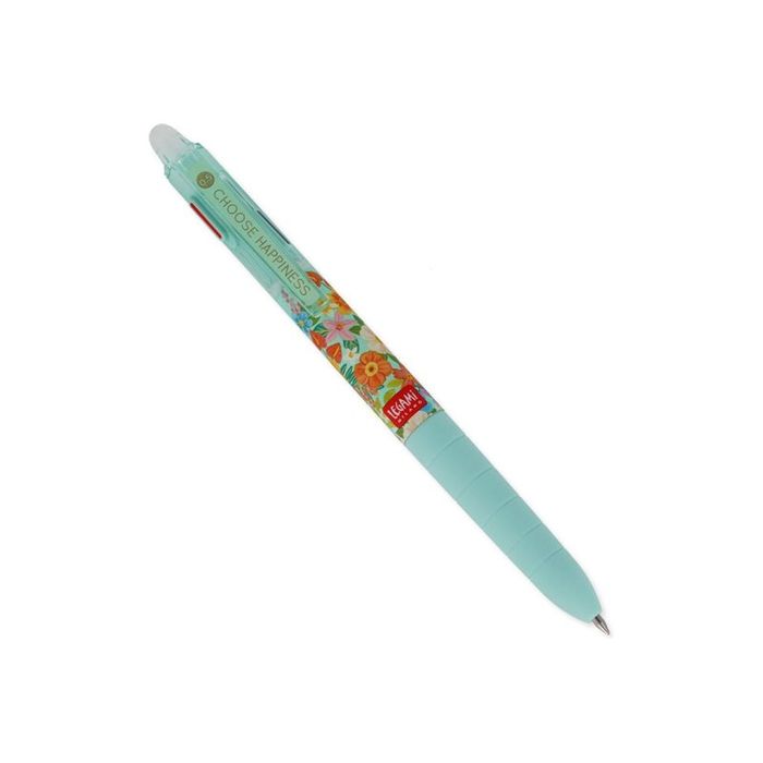 8051128758092-Legami - Stylo gel effaçable - Happy flowers-Angle droit-0