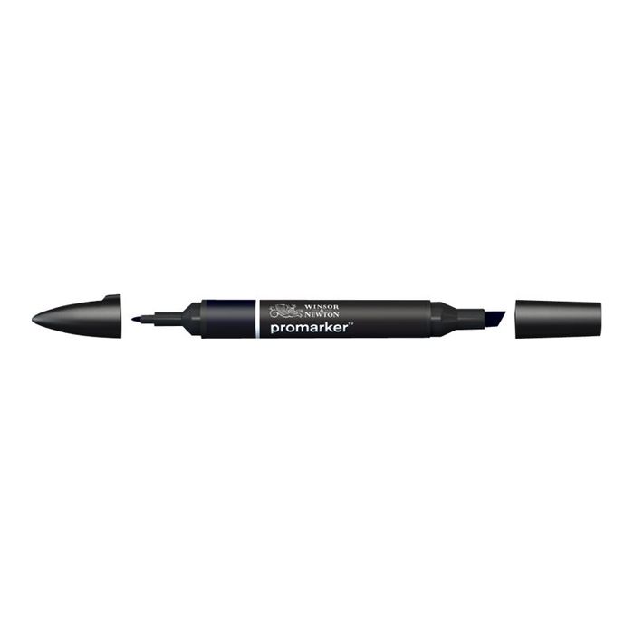 0884955073797-ProMarker - Marqueur double pointe - noir bleuâtre-Avant-0