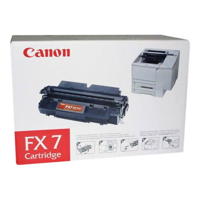 0400000450285-Canon FX7 - noir - toner d'origine - cartouche laser-Angle gauche-2