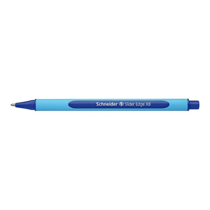 4004675075901-Schneider Slider Edge - Stylo à bille - bleu - 1.4 mm - trait large-Angle gauche-0