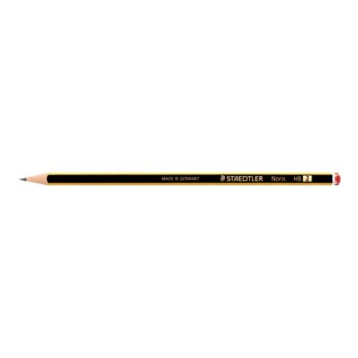 4007817104606-STAEDTLER Noris - Crayon à papier - B - 2 mm-Angle gauche-0