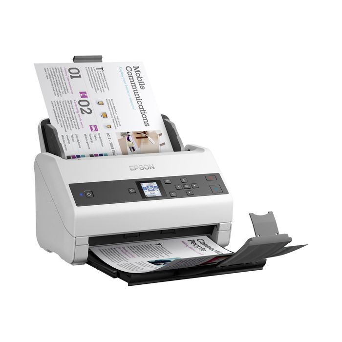 8715946660813-Epson WorkForce DS-870 - scanner de documents - 600 dpi x 600 dpi A4 - USB 3.0-Angle gauche-2