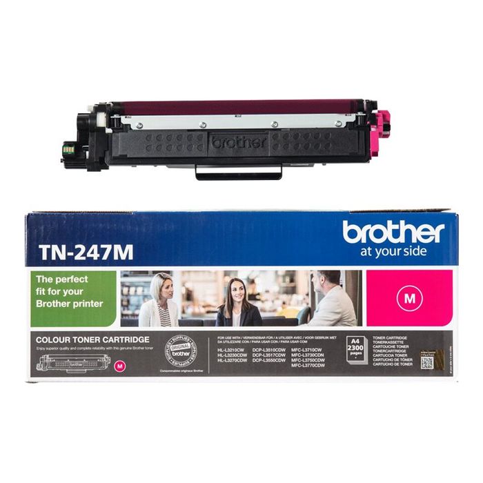 4977766787574-Brother TN247 - magenta - cartouche laser d'origine-Avant-1