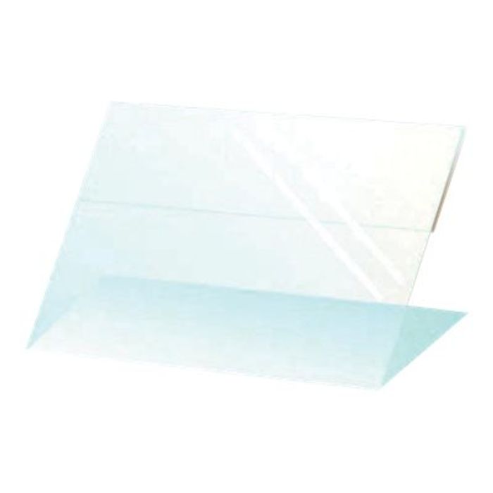 3462620053151-Bequet - 10 Chevalets "Plexiglas" translucide - 6 x 8 cm-Angle droit-0