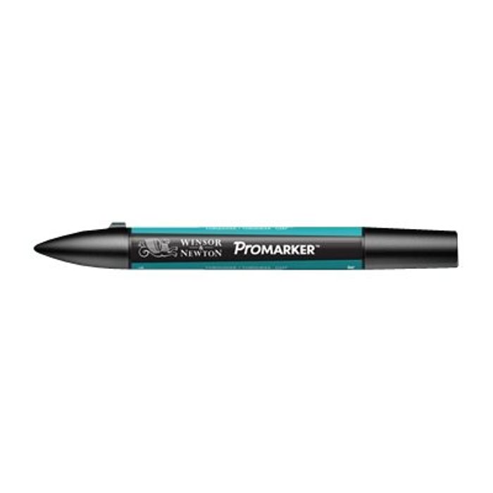 0884955042380-ProMarker - Marqueur double pointe - turquoise-Angle gauche-1