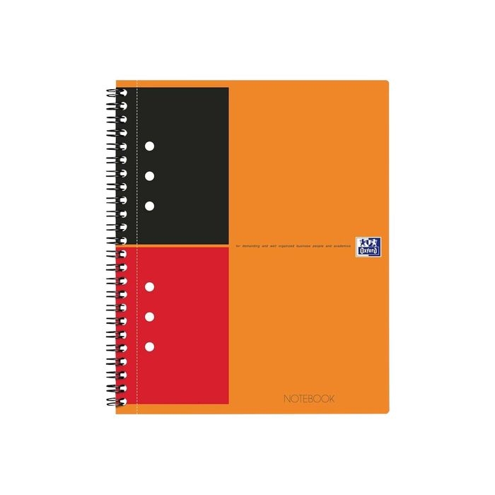 3020120012124-Oxford Notebook - Cahier à spirale A5 - 160 pages - ligné-Avant-0