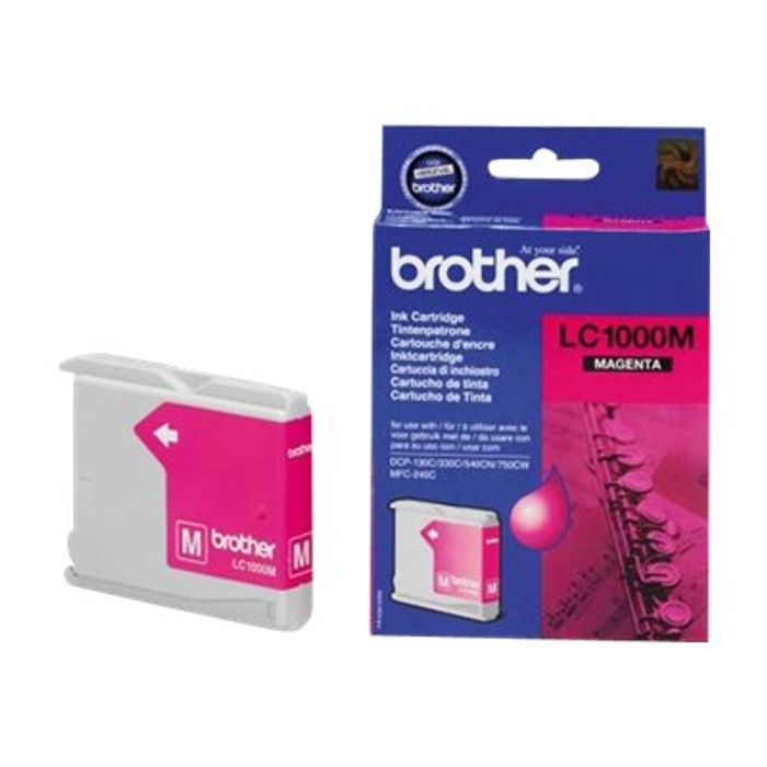 4977766643931-Brother LC1000 - magenta - cartouche d'encre originale-Angle droit-2