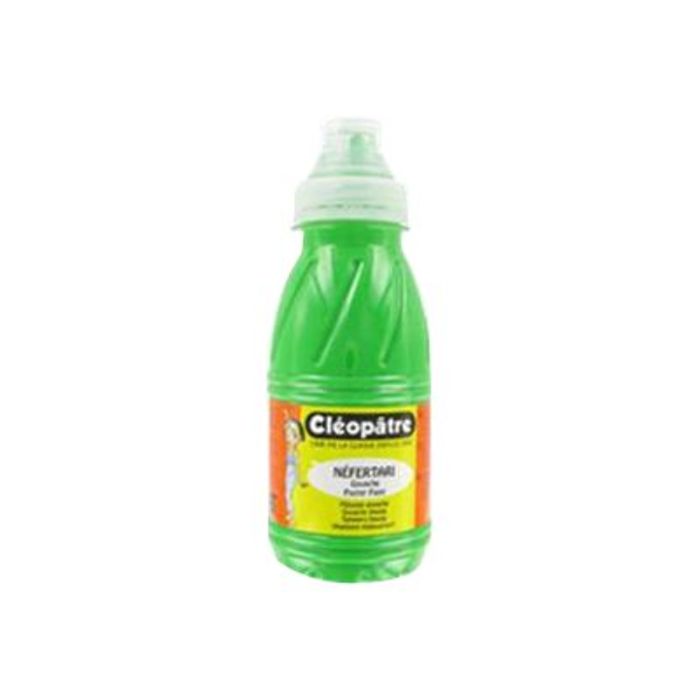 3134725001893-Cléopâtre NÉFERTARI - Peinture gouache - vert printemps - 250 ml-Avant-0