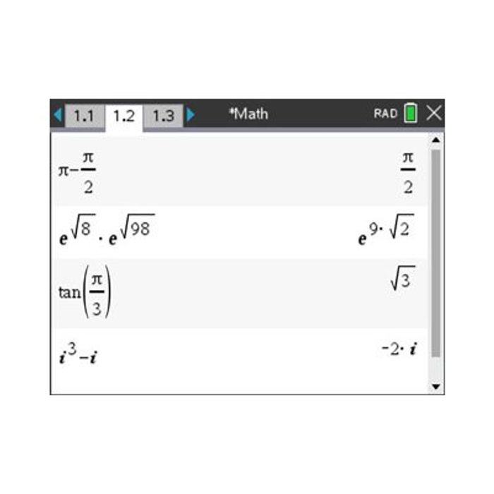 3243480106726-Calculatrice graphique TI-Nspire CX II-T CAS - mode examen intégré - Edition Python - préc-Gros plan-11