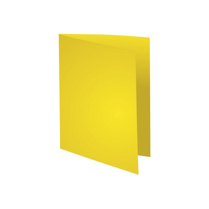 3288582100111-Exacompta Rock"s - 100 Chemises - 210 gr - pour 200 feuilles - jaune-Angle droit-0