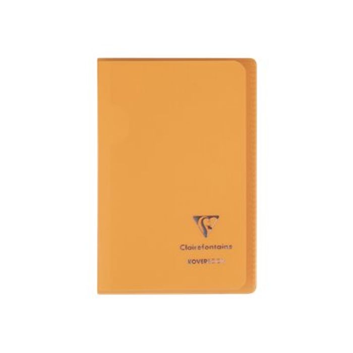 3037929416015-Clairefontaine Koverbook - Carnet polypro 11 x 17 cm - 96 pages - petits carreaux (5x5 mm) - disponible dans-Avant-1