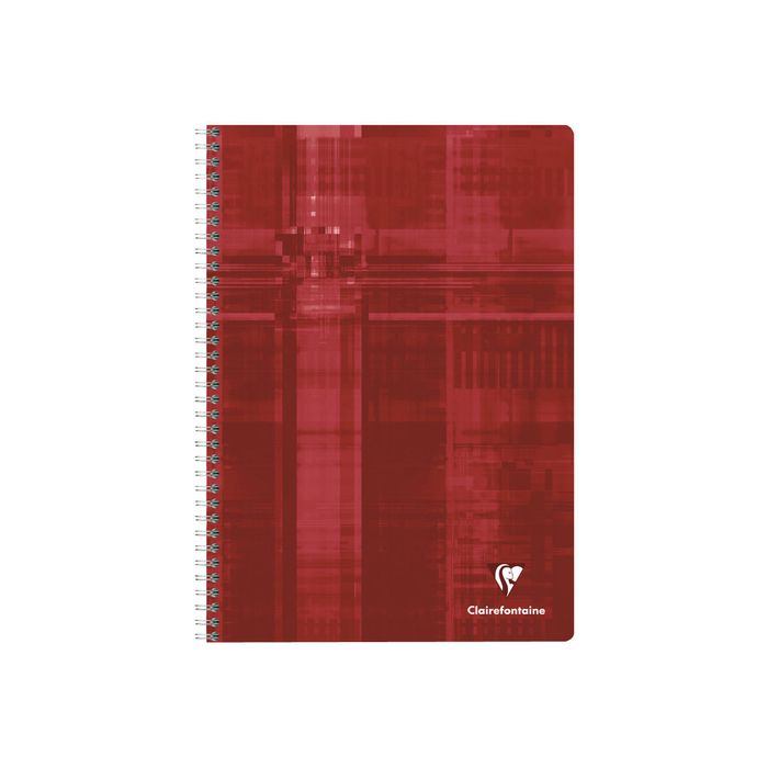 3329680681611-Clairefontaine - Cahier à spirale A4 (21x29,7 cm) - 180 pages - grands carreaux (Seyes) - disponible dans-Avant-4