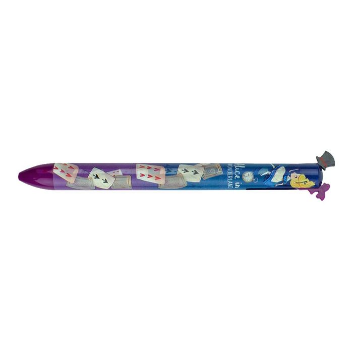 8051739307283-Legami - Stylo à bille 2 couleurs - motif alice-Angle gauche-1