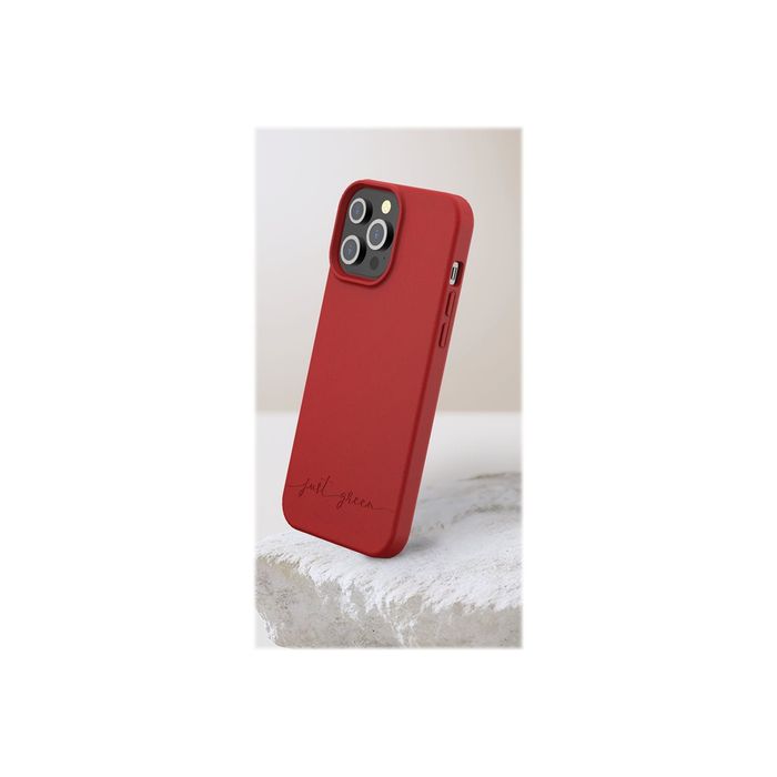 3571211463788-Just Green - coque de protection pour Iphone 13 Pro Max - rouge-Angle droit-1