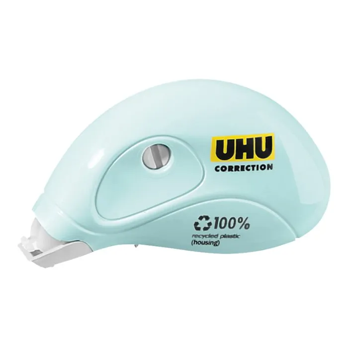 0000040267241-UHU - Mini rouleau correcteur - 5 mm x 6 m - pastel - plastique recyclé-Avant-0