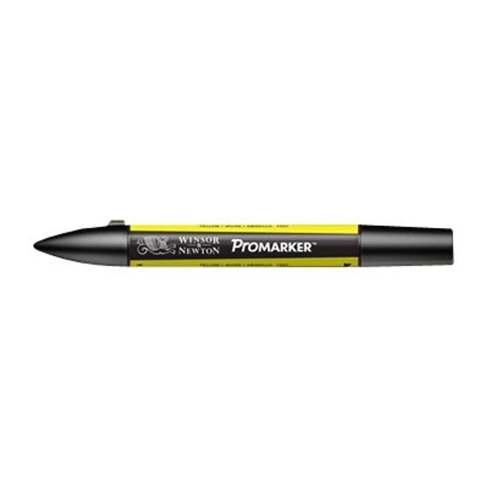 0884955042489-ProMarker - Marqueur double pointe - jaune-Angle gauche-1