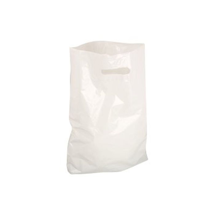 3760028772996-Logistipack - 100 Sacs plastiques 80% recyclé - 35 x 25 x 4 cm-Angle gauche-0