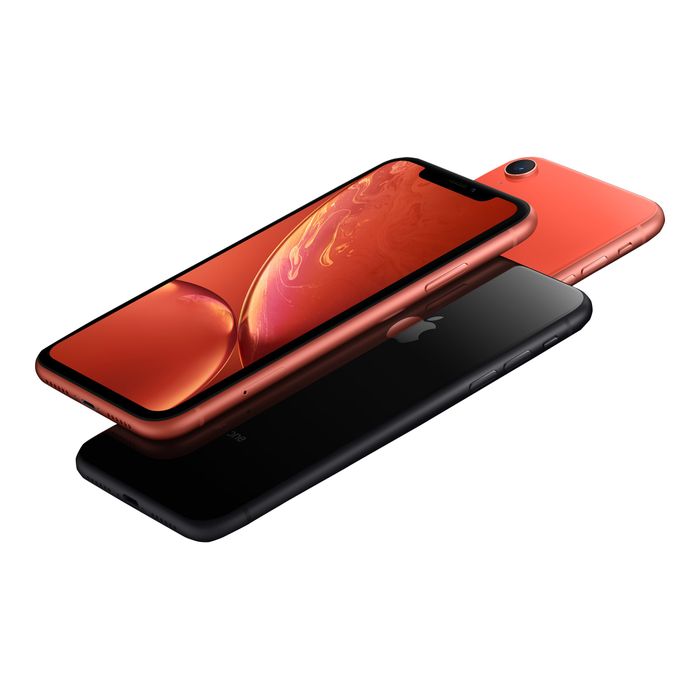 3701083037354-Apple iPhone XR - Smartphone reconditionné grade B (Bon état) - 4G - 64 Go - Corail-Angle droit-0