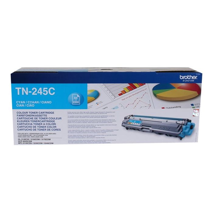 4977766718462-Brother TN245 - cyan - cartouche laser d'origine-Avant-0