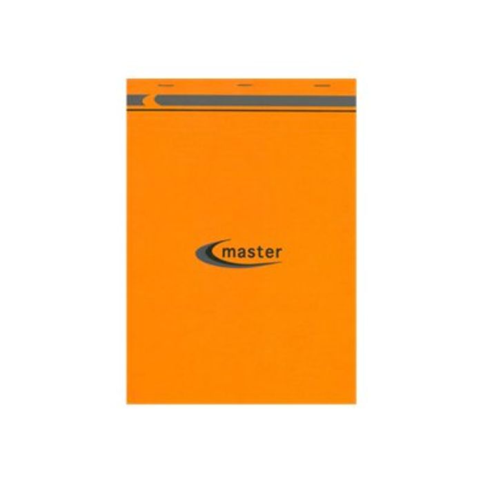 2012349376959-MASTER - Pack de 5 Blocs notes détachables - A4 + - 200 pages - petits carreaux - 70g-Avant-0