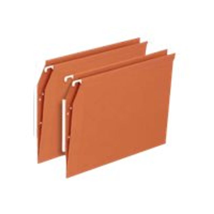 4002030021877-ELBA DEFI Flex - Pack de 25 dossiers suspendu - A4 - kraft-Angle gauche-0