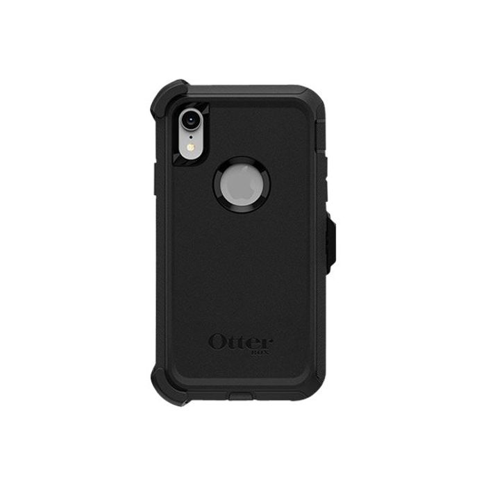0660543470618-OtterBox Defender Series Screenless Edition - coque de protection pour iPhone XR - noir-Arrière-10