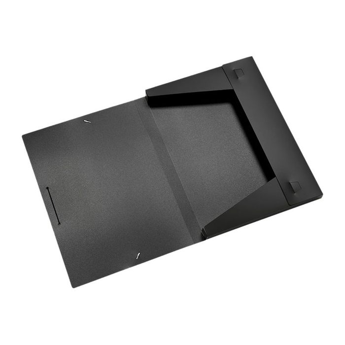 3135250208054-Viquel Creativ Gallery - Boîte de classement A3 - noir-Angle gauche-2