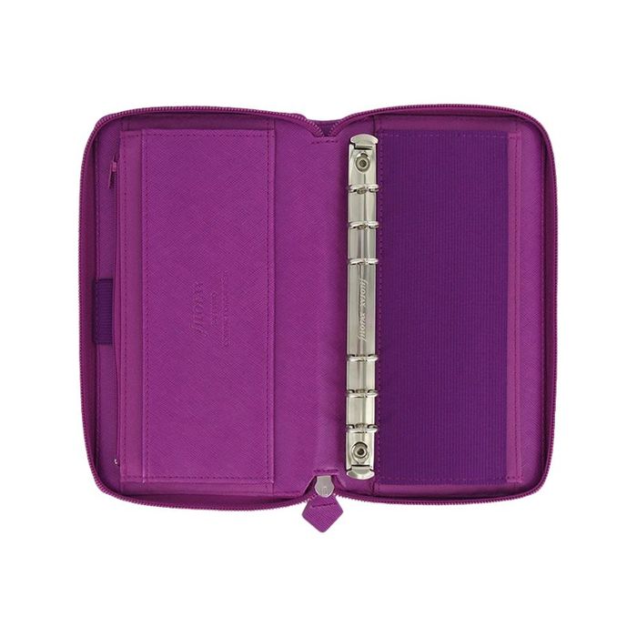 5015142234393-Filofax Saffiano Zip Compact - organisateur personnel-Avant-1