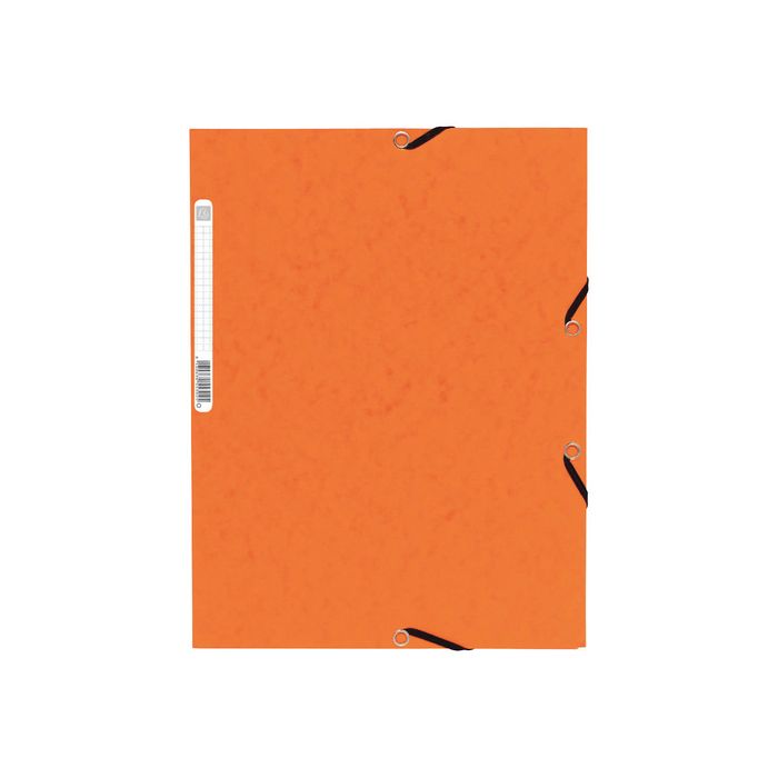 3130632553043-Exacompta Nature Future - 10 Chemises à 3 rabats - A4 - pour 250 feuilles - orange-Avant-0