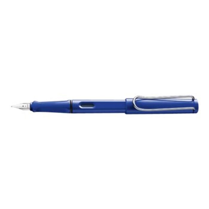 4014519104919-LAMY safari - Stylo plume plastique - bleu brillant-Angle gauche-0