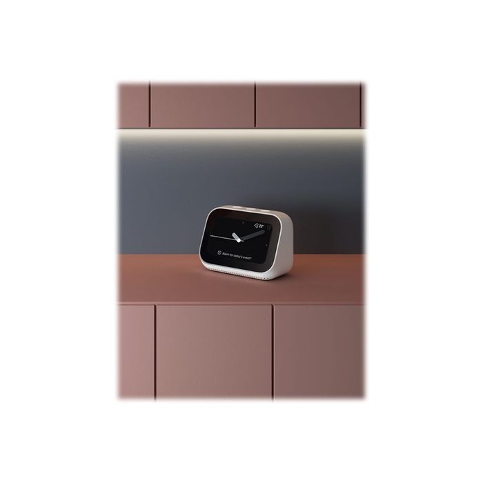 6934177723384-Xiaomi MI Smart Clock - Radio reveil connectée - sans fil - Wi-Fi, Bluetooth - blanc-Angle droit-3