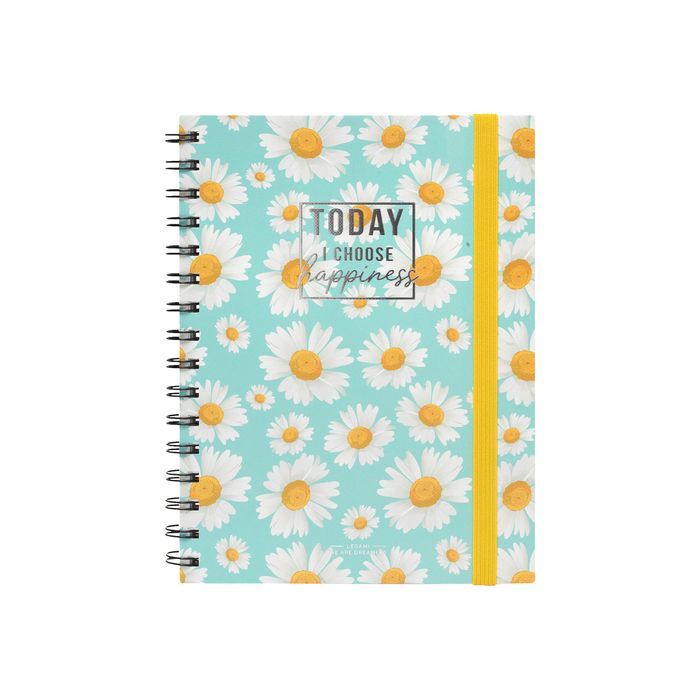 8054320565529-Legami - Carnet de notes - A5 - 200 pages - ligné - daisy-Avant-0