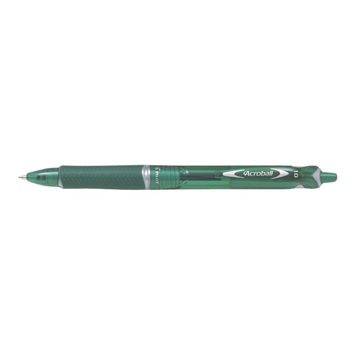 4902505424267-Pilot Acroball Begreen - Stylo à bille - vert - pointe moyenne-Angle gauche-0